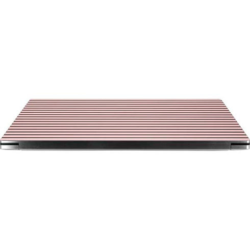 Pink and Black Stripes Dell XPS Skin